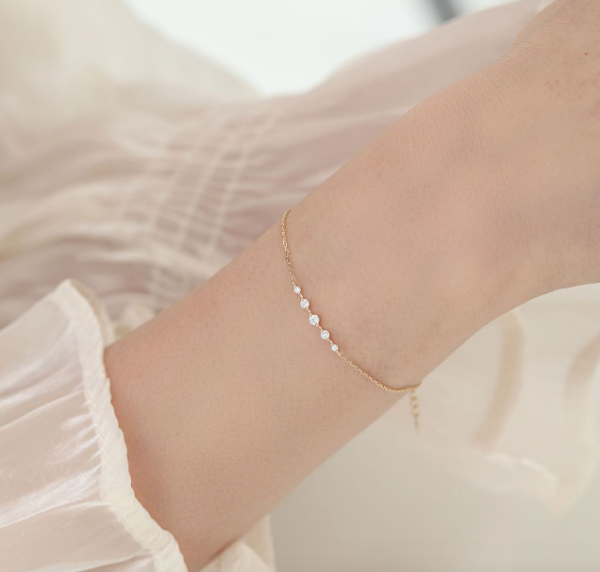 Shiny line bracelet