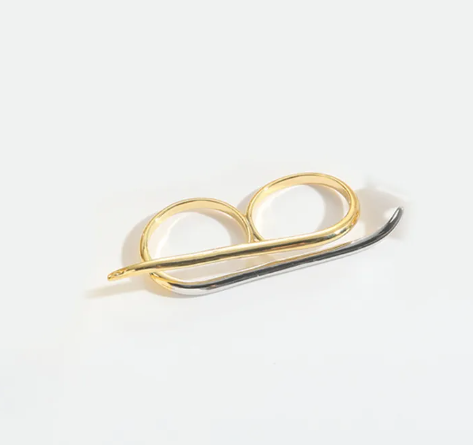 Geometric open rings