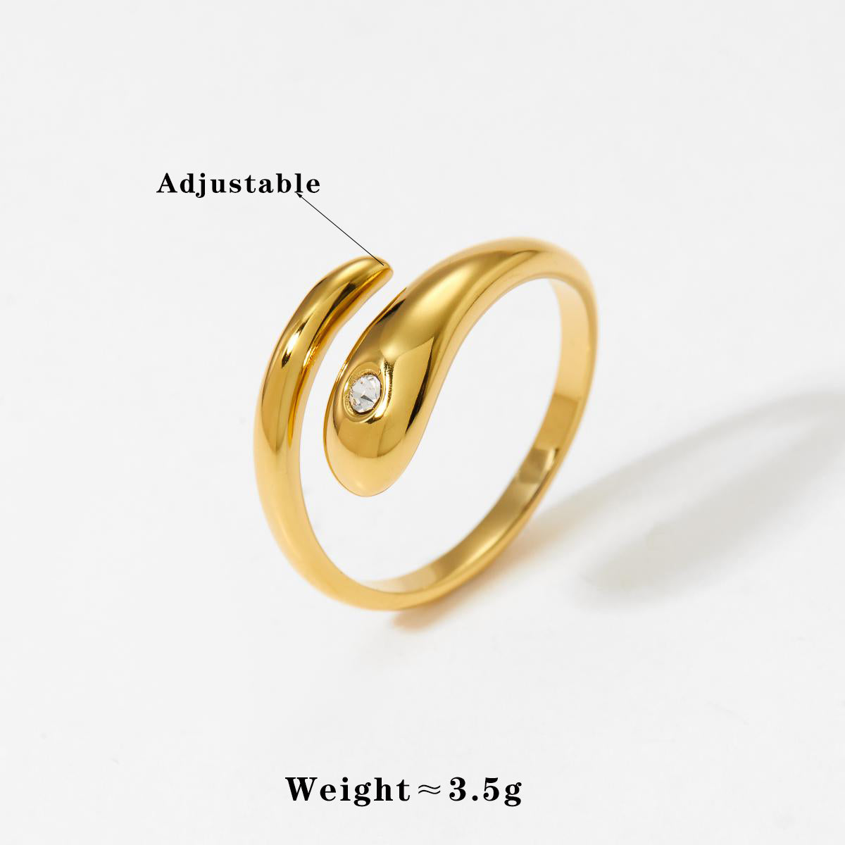 Serpiente brillante ring