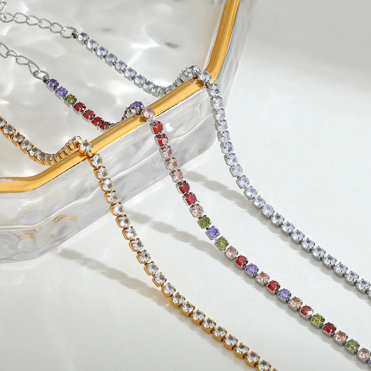 Mini tennis bracelet