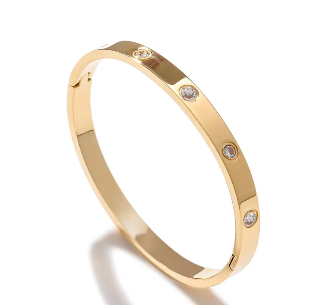 Shiny dot bracelet