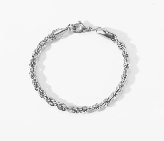Rope chain bracelet